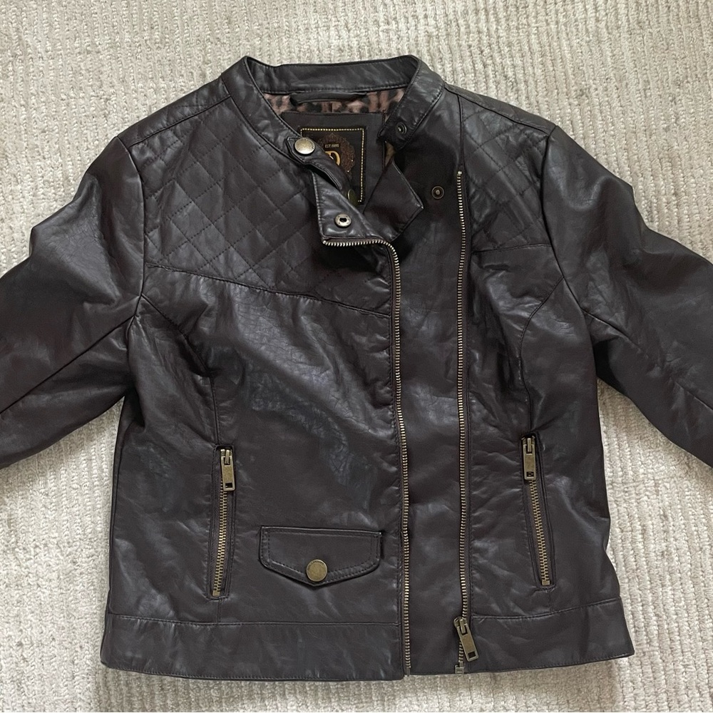 DollHouse Brown Leather Jacket
